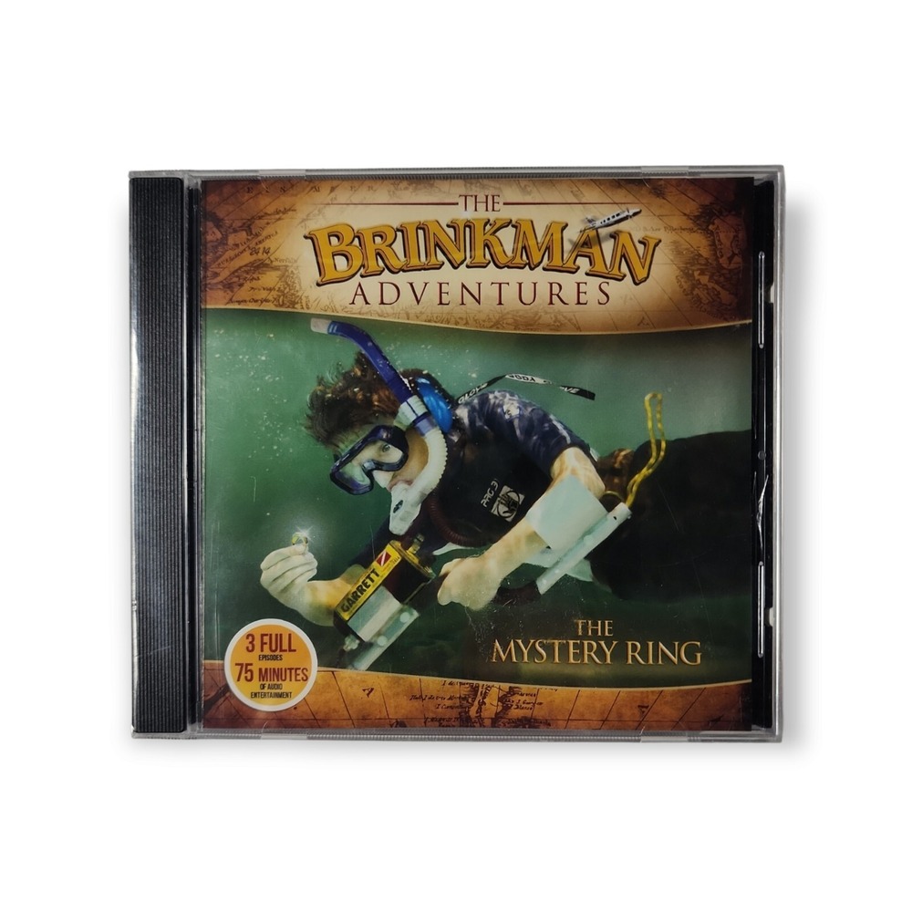 The Brinkman Adventures, The Mystery Ring, Audio Book CD Factory Sealed NEW